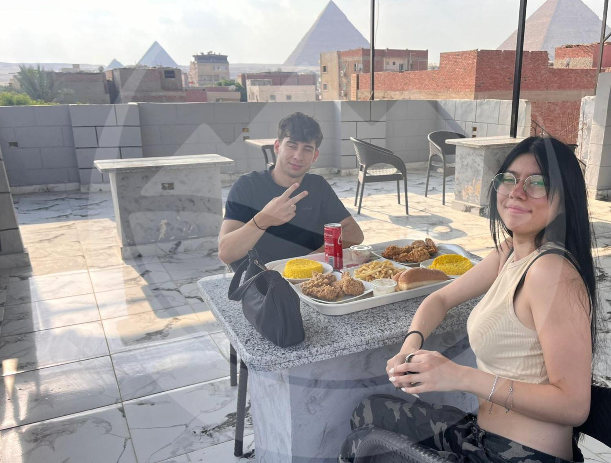 Alaskapyramidsview Kafret el-Gabal Zewnętrze zdjęcie